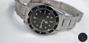 Tudor Oyster Prince Submariner Reference 7924 ‘Big Crown’ From 1958