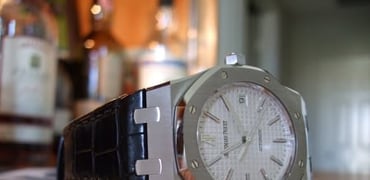 15300ST on a custom strap