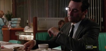 Don Draper's Omega Seamaster DeVille in Mad Men
