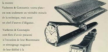 SIHH2010: Vacheron Constantin Historique Ultra-Fine 1955 and 1968