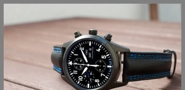 IWC Flieger Chronograph DLC – Hands On With The Classic Pilot Chrono With A Twist
