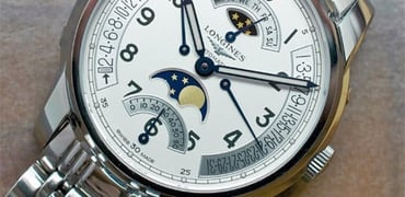 Longines Saint-Imier Retrograde Moon Phases Hands-On