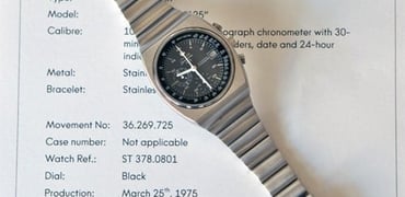 Speedy Tuesday – The Speedmaster 125 – World’s First Automatic Chronograph Chronometer