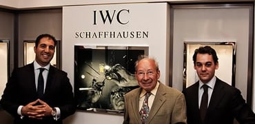 Kurt Klaus at Ace Jewelers's IWC corner