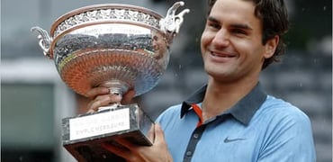 Roland Garros 2009: Roger Federer and his Rolex Yacht-Master II