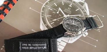 Speedmaster with Velcro strap
