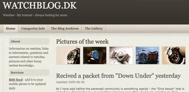 Danish Watchblog!