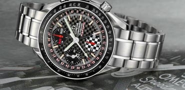 Speedy Tuesday – Omega Speedmaster Day-Date Racing