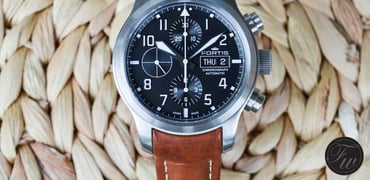 ortis aeromaster steel chronograph