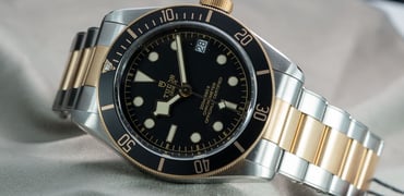 Tudor Heritage Black Bay Steel and Gold