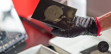 Behind the scenes of A. Lange & Söhne wet plate product shoot