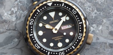 Seiko 7C46 Golden Tuna