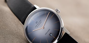 Hands-On With Two Hamilton Intra-Matic Smoked Dial Watches