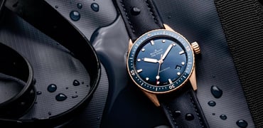 Blancpain Fifty Fathoms Bathyscaphe Sedna Blue Watch 2