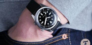 The Baltic Aquascaphe Dual Crown Is A Diver In A Legedary Compressor Case