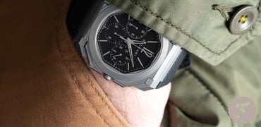 Hands-on with the Bvlgari Octo Finissimo Chronograph GMT in Titanium