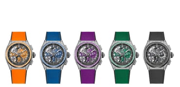 Zenith Releases The Defy 21 Spectrum Series — A Celebration Of Color And Light