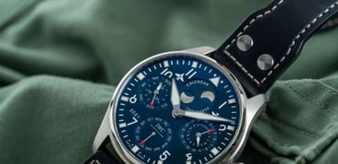 Soaring High Above The Clouds With The IWC Big Pilot Perpetual Calendar