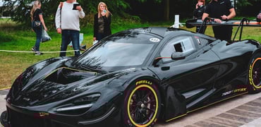 McLaren 720 GT3X front Goodwood Festival of Speed 2021