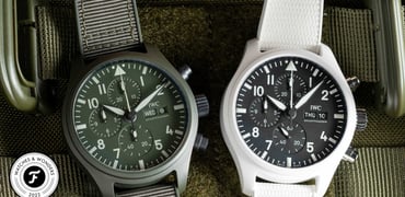IWC Introduces The Green Pilot’s Watch Chronograph Top Gun Edition “Woodland” And White “Lake Tahoe”