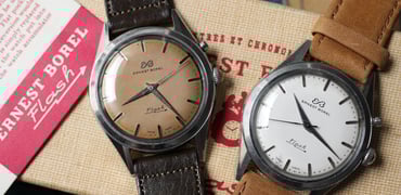 Downsizing watch collection Ernest Borel Flash