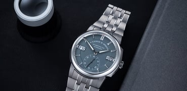 Watches That Look Best In Titanium — A. Lange & Söhne Odysseus Titanium flat-lay