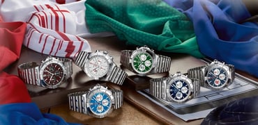 Breitling Unveils A Sextet Of Chronomat Limited Editions Representing Rugby’s Six Nations