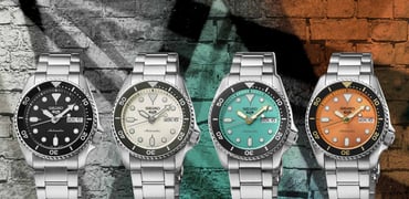 Hot Take: Four New 38mm Seiko 5 Sports Models Join The SKX Sports Style Collection