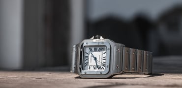 very versatile Cartier Santos Galbée XL