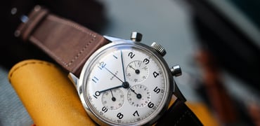 Vintage Watches Tied To Specific Occasions And Activities Gallet MultiChron 12 Snow White