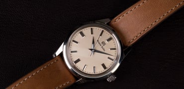 Strap Check: My Grand Seiko SBGW231 On A Waxy Horse Leather Strap