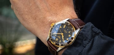 Hands-On: The Two-Tone Longines Spirit Zulu Time 39mm L3.802.5.53.2