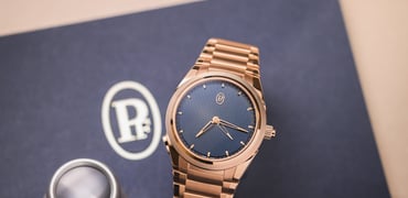 best integrated-bracelet watches Parmigiani Tonda PF GMT Rattrapante rose