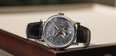 Hands-On With The Impressively Hand-Finished Frederique Constant Classic Tourbillon Meteorite Manufacture