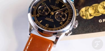 Hands-On: The Longines Record Heritage Chronograph — Is It A Lancia Delta Integrale?