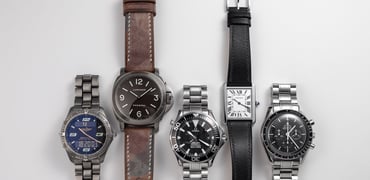 Nacho's five-watch collection