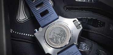 Omega Seasmaster Ploprof case back