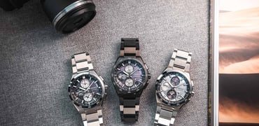 Seiko Astron GPS Solar Dual-Time Chronograph SSH151, SSH153, SSH155