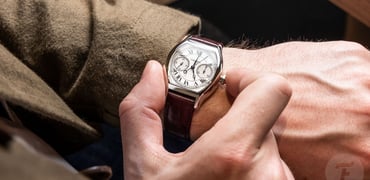 Cartier Tortue Monopoussoir Chronograph platinum 2024