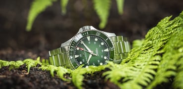 Hamilton Khaki Navy Auto Scuba green