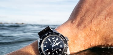 Trying Out Tudor’s New Black Bay “Monochrome” In The Pacific Ocean