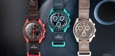 Best recently released watches MoonSwatch Mission on Earth