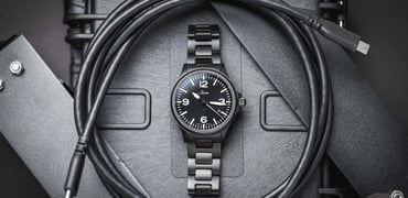Sinn 856 S blacked-out watches