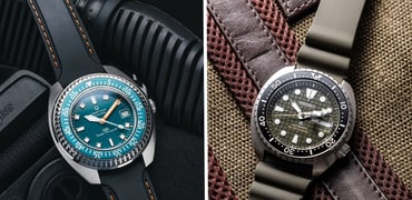 Sunday Morning Showdown: Seiko SRPE05 “King Turtle” Vs. Certina DS Super PH1000M “Sea Turtle Conservancy”