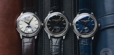 Frederique Constant Classics Moneta Moonphase lineup