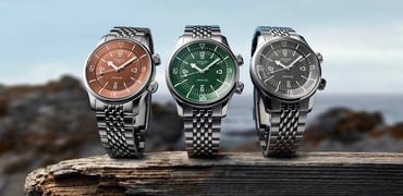 Introducing: The Longines Legend Diver Goes Terracotta, Gray, And Green