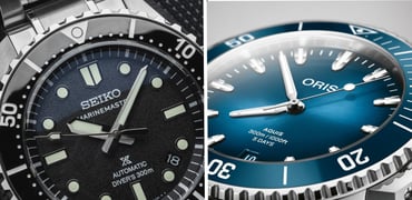 Sunday Morning Showdown: Seiko Prospex Marinemaster SLA079 Vs. Oris Aquis Date Calibre 400