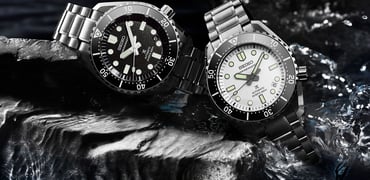 Seiko Prospex Marinemaster SLA077 and SLA079