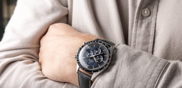 Fratello's Best Stories Of 2024 header image — Omega Speedmaster First Omega in Space on wrist