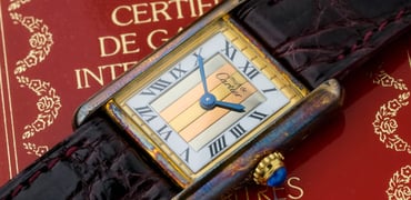 Cartier Tank Must Vermeil Trinity